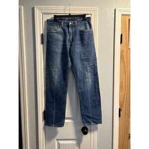 Vintage Levi's 505 Jeans Men's‎ 33 x 30 Regular Fit Straight Leg Blue Denim Fade